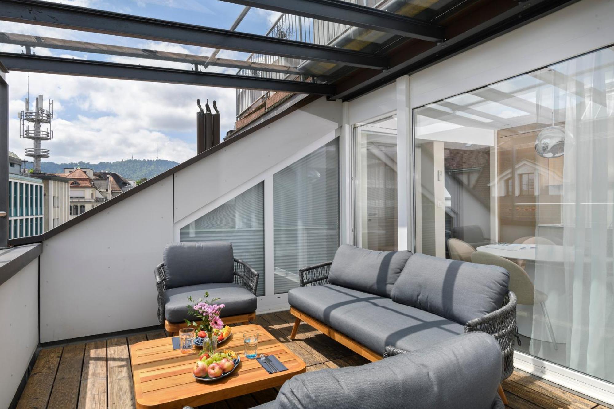 Visionapartments Brandschenkestrasse - Contactless Check-In 苏黎世 外观 照片