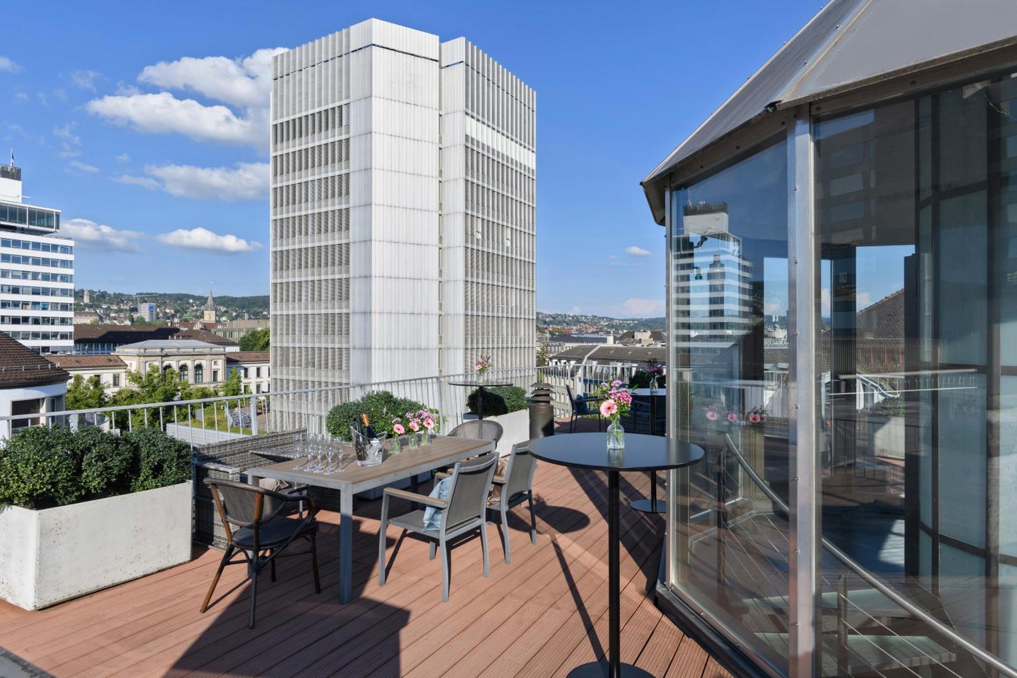 Visionapartments Brandschenkestrasse - Contactless Check-In 苏黎世 外观 照片